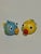 Vintage Ceramic Whimsical Bubble Fish Salt and Pepper Shakers For Sale In West Palm - Image 6 of 7