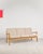 1970s Mid-Century Danish Three-Seater Sofa in Oak with Bouclé Cover by Ole Wanscher for France & Son, 1950s For Sale - Image 5 of 18