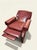 LeatherCraft Genuine Leather Recliner – Burgundy Beautiful LeatherCraft genuine leather wingback recliner in a rich...