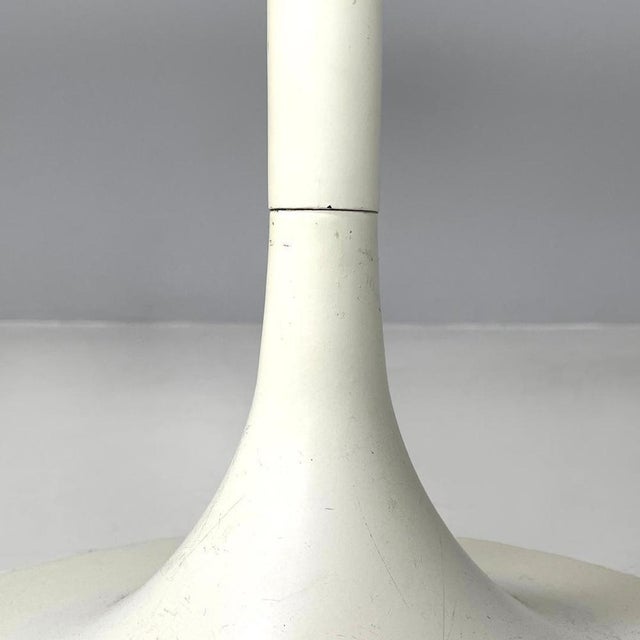 Mid-Century Swiss Modern White Laminate and Metal Coffee Table from Vitra, 1960s For Sale - Image 11 of 16