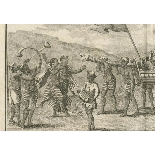 Indian Couple in Ceremonial Palanquin – Sonnerat Engraving, Paris 1806 This richly detailed engraving titled Les deux...