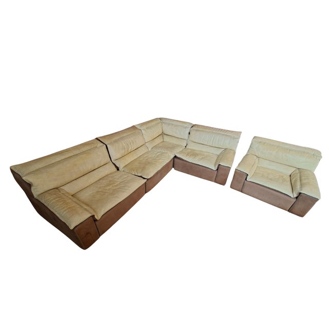 Bogo Modular Sofa and Armchair by Carlo Bartoli for Rossi di Albizzate, 1970s, Set of 4 For Sale - Image 15 of 15