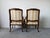 Wood Vintage Louis XV Style French Provincial Walnut Upholstered Armchairs - A Pair For Sale - Image 7 of 17