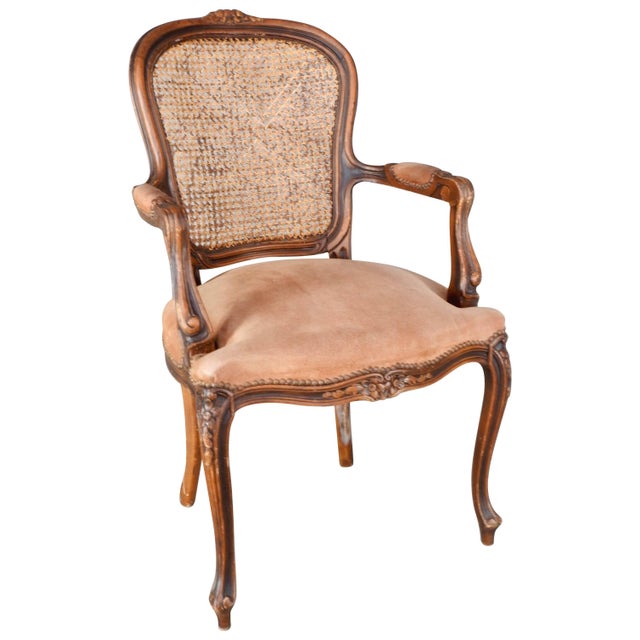 Early 20th Century French Caned Back Fauteuil Armchair For Sale - Image 11 of 11