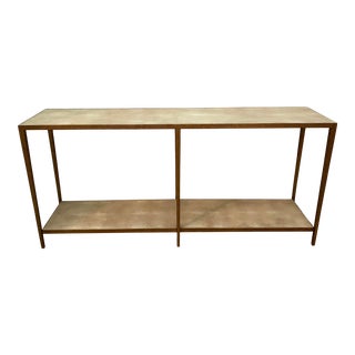 Jean Michel Frank Style Console Table For Sale