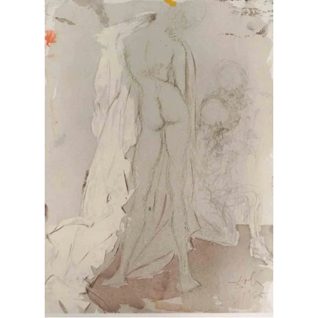 Modern Salvador Dali, The Beauty of Susanna, Lithograph, 1965 For Sale - Image 3 of 3