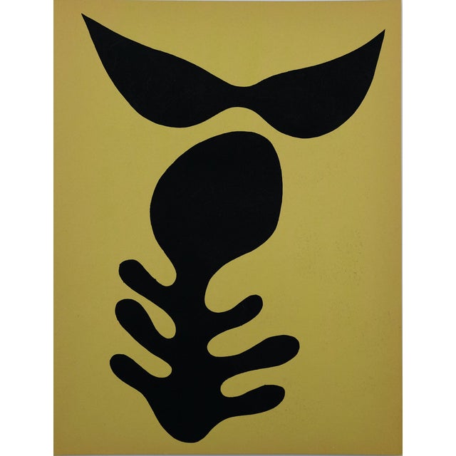 Jean Arp, Moustache et squelette, Lithograph For Sale
