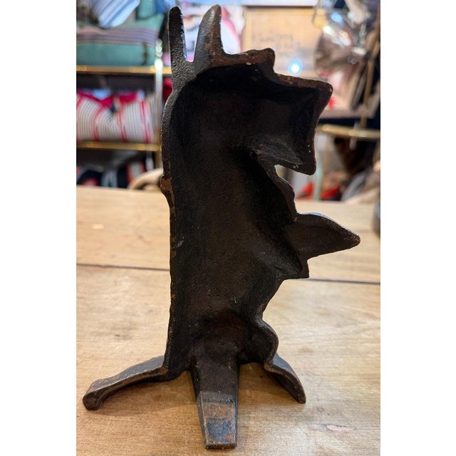 Original Painted Iron Scotty Dog Doorstop For Sale - Image 9 of 12