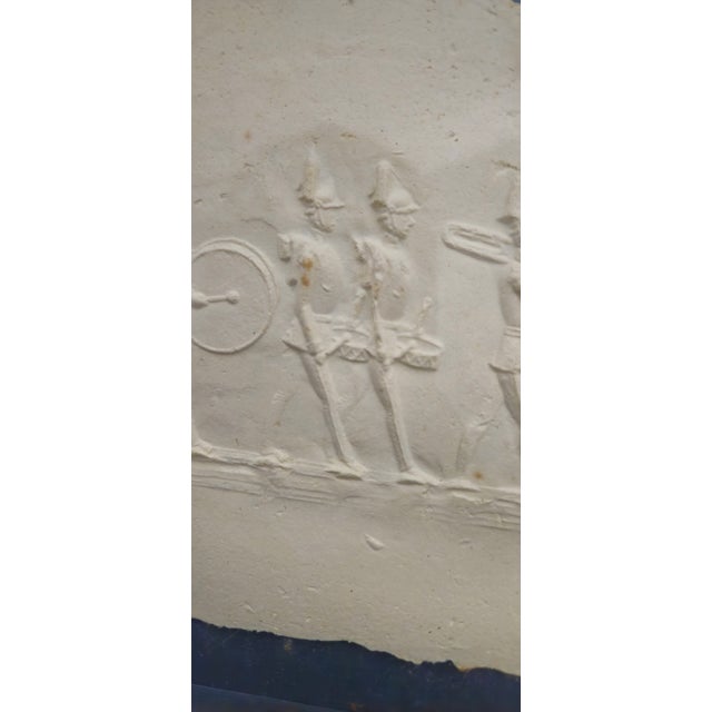 Signed William (Bill) Haendel Cast Paper Relief Sculpture Art, 1981 For Sale - Image 12 of 17