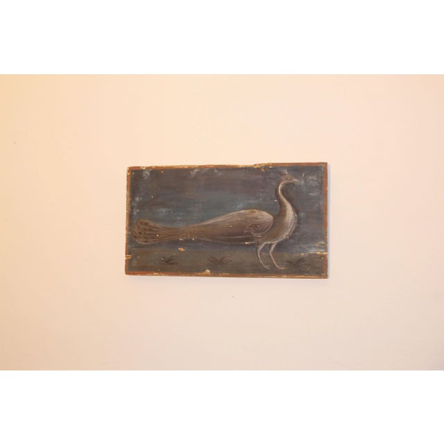 Wood 19th Century Painted Ceiling Panel, Italy For Sale - Image 7 of 7