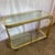 Hollywood Regency Expandable Brass and Glass Bar Cart by Milo Baughman for Dia For Sale - Image 9 of 12