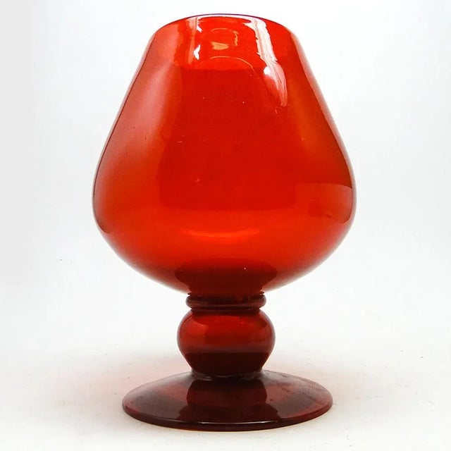 Vase by J. Słuczan-Orkusz for Cracow Institute for Glassworks, Poland, 1970s For Sale - Image 13 of 13