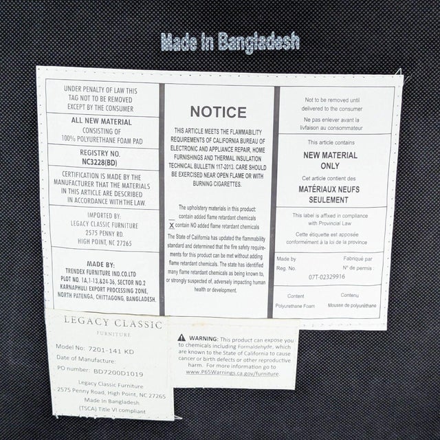 Set of Six Legacy Classic Furniture Rachael Ray Cinema Collection Dining Chairs For Sale - Image 14 of 14