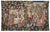 This striking medieval tapestry was woven in the 15th Century on a high-warp (vertical) loom. It originated from Les...