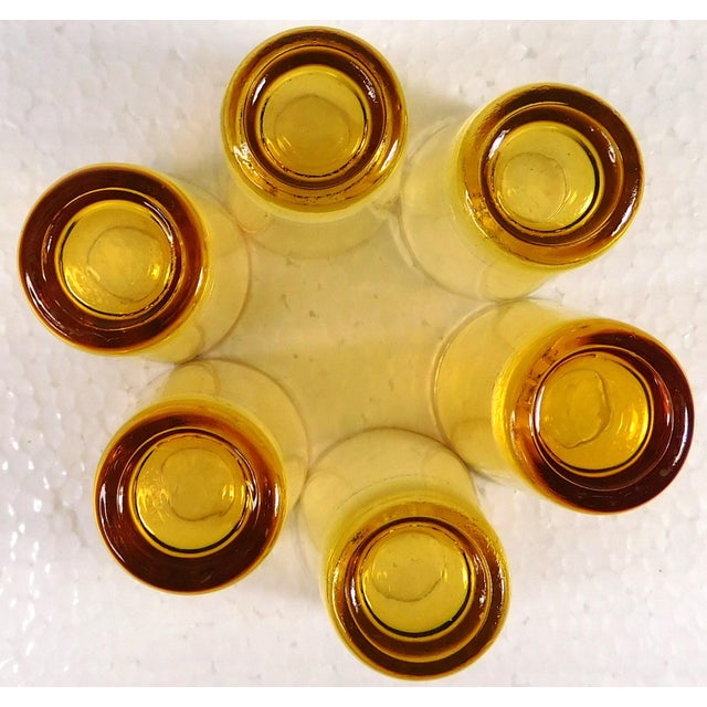 Vintage Figural Iron Horse Steam Engine Musical Decanter With Shot Glasses - 8 Piece Set For Sale - Image 16 of 16