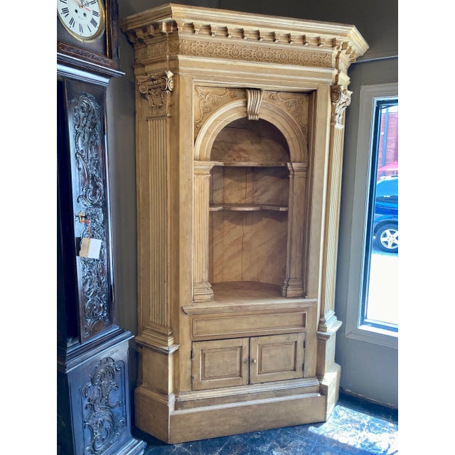 Traditional 18th Century Georgian Corner Cupboard For Sale - Image 3 of 5