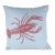Lobster Linen Pillow For Sale