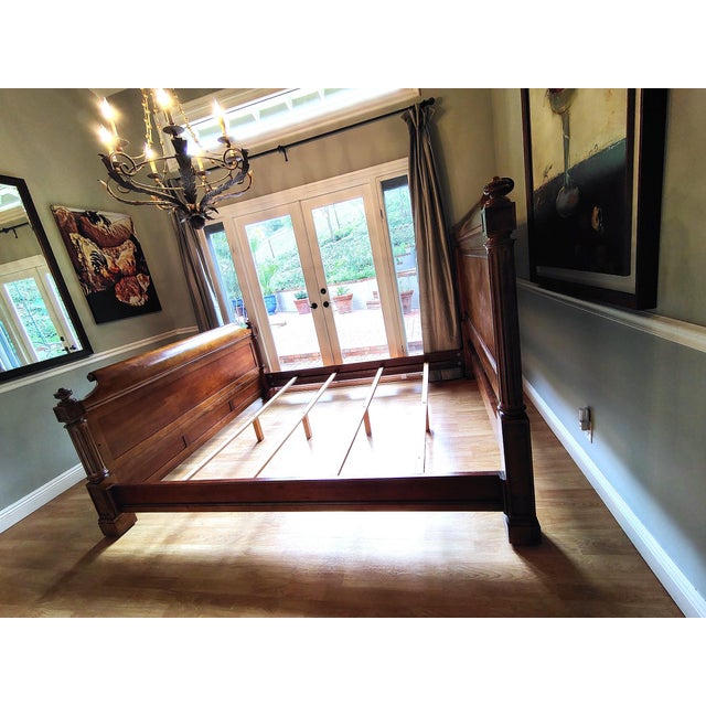 Ethan Allen Townhouse Cal King Bed For Sale - Image 9 of 18