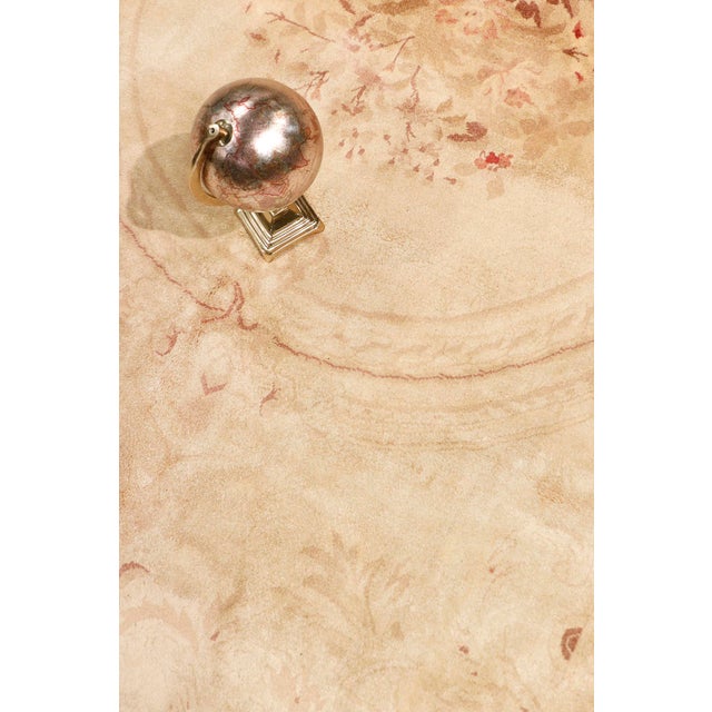 Modern Pasargad Home Azerbaijan Gold Wool Area Rug- 9' 6" X 13' 6" For Sale - Image 3 of 5