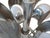Gray Vintage Space Age Chandelier in Chromed Iron, 1970s For Sale - Image 8 of 12