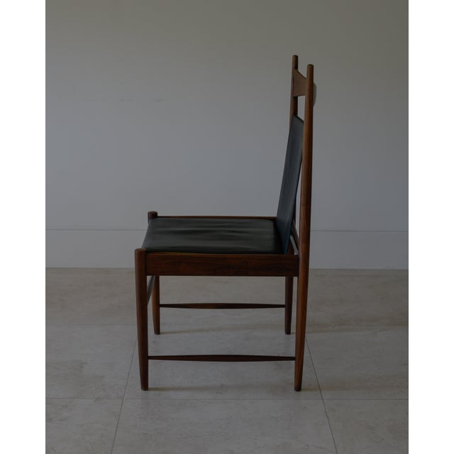 Mid-Century Modern 1959 Attributed to Sergio Rodrigues High-Backed Cantu Chair by Oca, Brazil. For Sale - Image 3 of 8
