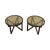 Contemporary Round Glass Top Occasional Tables - A Pair For Sale - Image 13 of 13