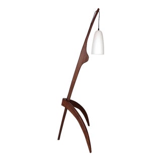 Vintage Praying Mantis Floor Lamp For Sale