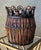 Late 20th-Century Handcrafted Pencil Bamboo "Looped Crown" Rim Cachepot / Planter Basket For Sale - Image 10 of 18