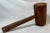 Antique Handmade Red Wooden Mallet From England - Circa 1880 For Sale - Image 9 of 10