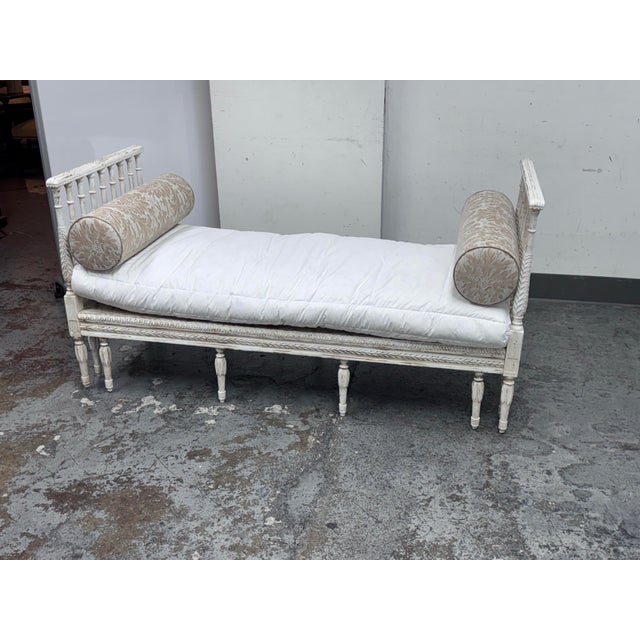 Gustavian (Swedish) Late 18th Century Swedish Gustavian Daybed For Sale - Image 3 of 12