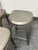 Industrial Restoration Hardware Remy Backless Counter Stools, Set of Three For Sale - Image 3 of 12