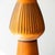 Orange Ceramic Floor or Table Lamp with Lampshade attributed to R. Houben, 1970s For Sale - Image 11 of 15