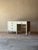 Ivory Vintage Simmons Metal Desk With Original Square Pulls, C 1940s For Sale - Image 8 of 15