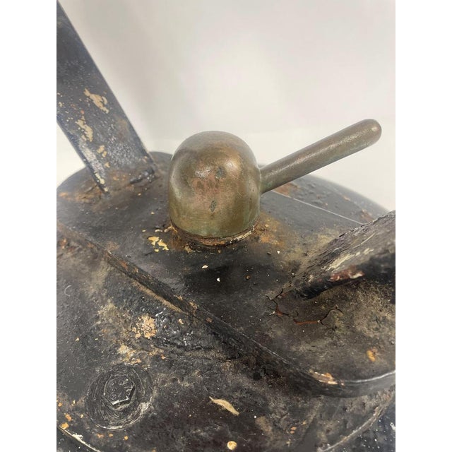 Naval Spotlight Table Lamp in Copper and Brass, 1940s For Sale - Image 18 of 18