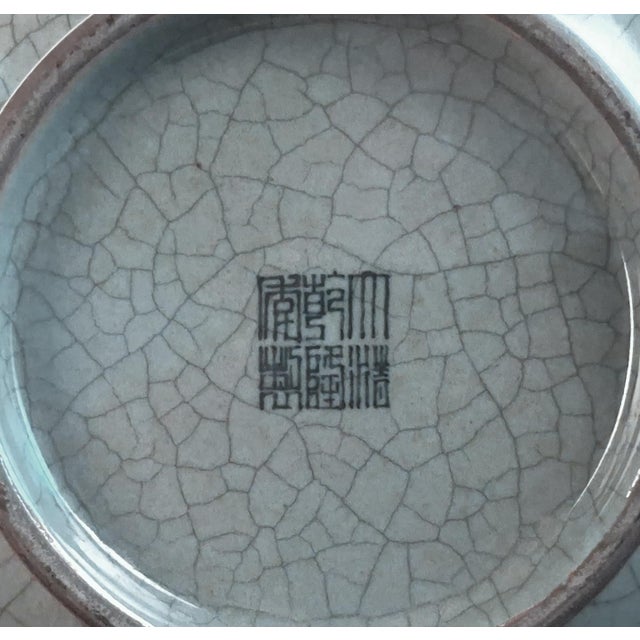 Gray Chinese Porcelain Guan Yao Biqiping For Sale - Image 8 of 8