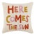 Here Comes The Sun Hook Pillow, 16" x 16" For Sale
