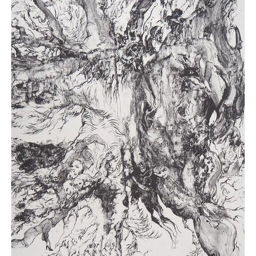 Contemporary Charley Case, Very Strange Fruits, Hallugraphies, 2005, Original Lithograph For Sale - Image 3 of 10