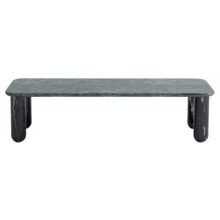 Small Green and Black Marble Sunday Coffee Table by Jean-Baptiste Souletie For Sale