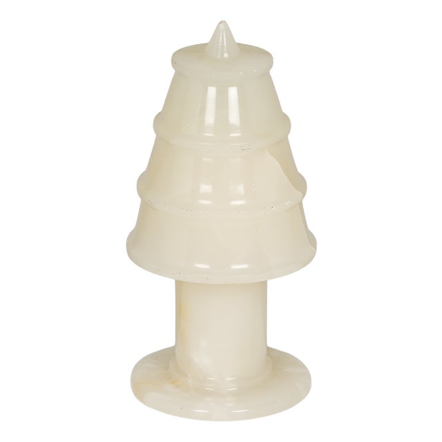 Small Modern Onyx Night Light, 1950 For Sale