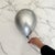 Contemporary Silver Ceramic Balloon Wall Sculpture -Large Size For Sale - Image 3 of 9
