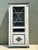 Vintage French Distressed Metal and Wood Cabinet For Sale - Image 4 of 18