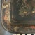 Black Antique English Toleware Tray With Tiger and Hunter For Sale - Image 8 of 9