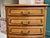 Pair Vintage French Chests 7 Drawer Semainier Louis XV Style Carved Oak For Sale In Dallas - Image 6 of 18