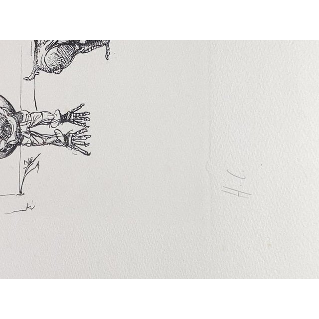 Miodrag Djuric (Dado) Untitled, 1968 Original lithograph Signed, dated and justified "HC" as well as "9/9" in pencil by...