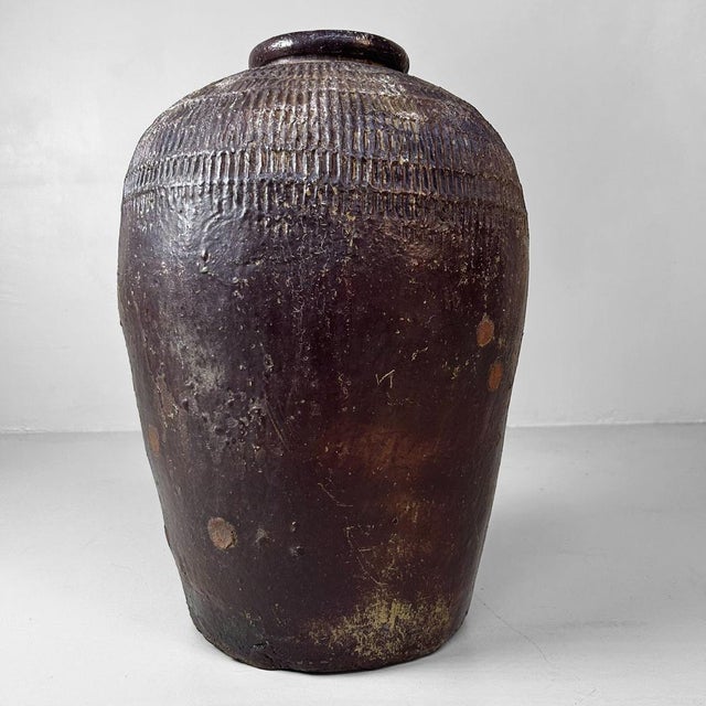 Meiji Tokoname (常滑) Tsubo Jar, Japan For Sale - Image 5 of 18