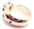 Cartier Cartier Panther Panthere Rose Gold Lacquer Tsavorite Ring Cert, Size 6.25 For Sale - Image 4 of 10
