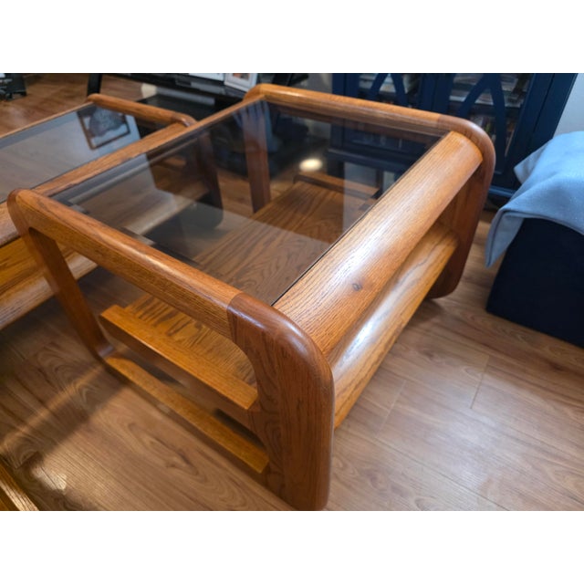 *This listing has been edited to the singular large rectangular coffee table, the additional items will be posted...