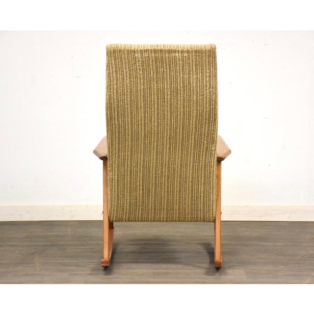 1960s Danish Modern Rocking Chair For Sale - Image 10 of 11