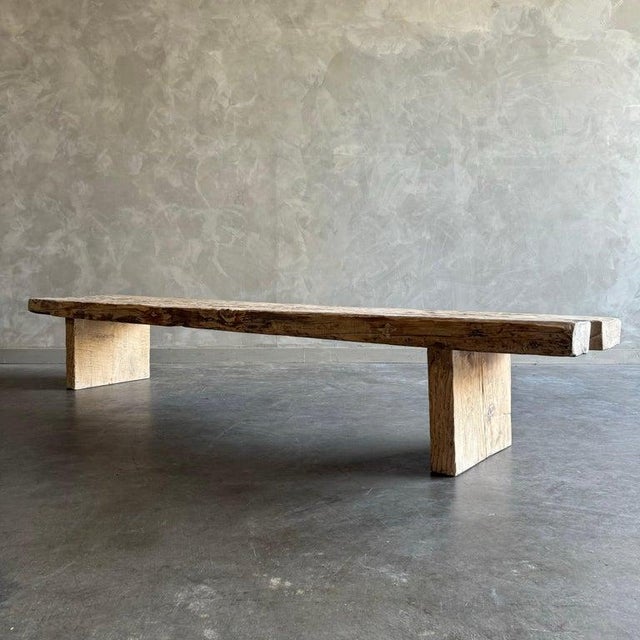 Beautiful antique patina, with weathering and age, these are solid and sturdy ready for daily use, use as as a table...