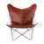 Black Cognac and Black Trifolium Chair by OxDenmarq For Sale - Image 8 of 8